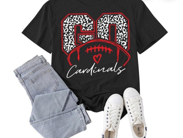 Football Go Cardinals T-Shirt